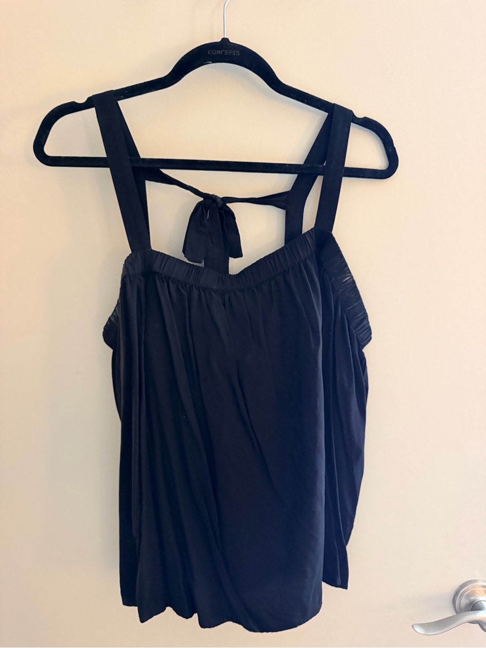 Old Navy Black Tie-Back Camisole